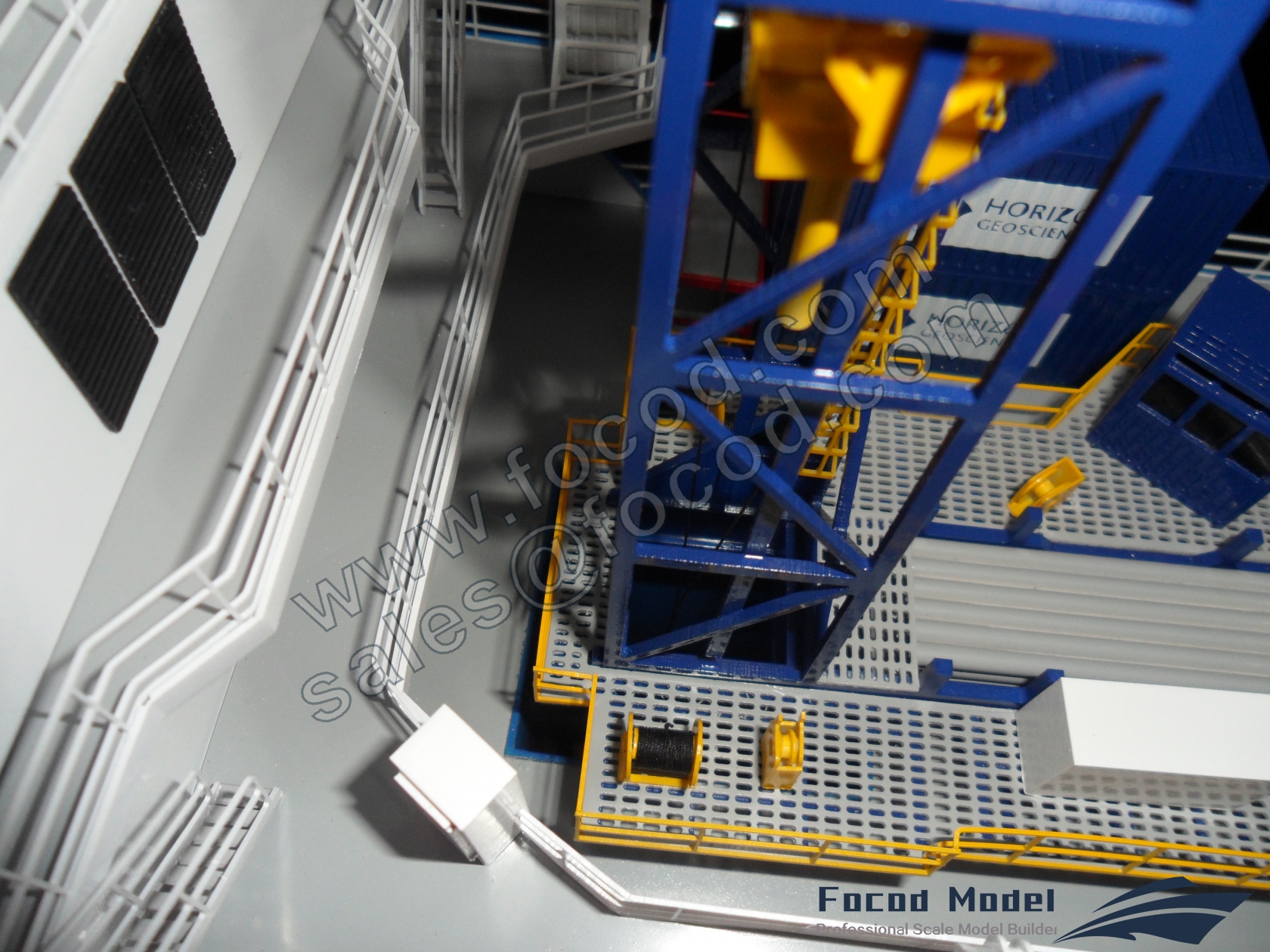 customized model of 87m Research-Survey Vessel